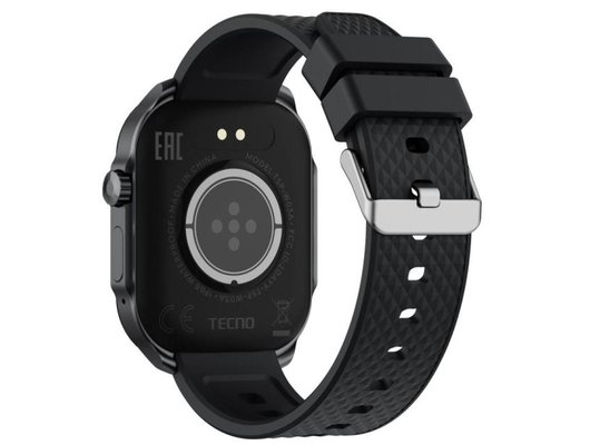 Смарт часы TECNO WATCH 3 ACTIVE ЧЕРНЫЙ (W03A)